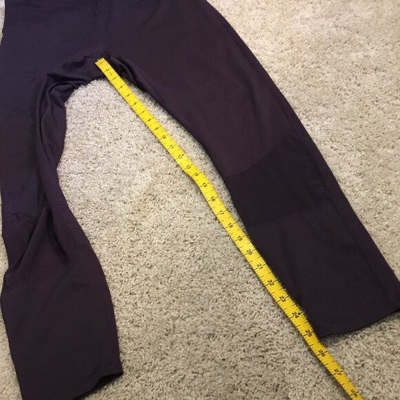 Dark Aubergine Yoga Pants - Picture 16 of 16